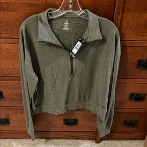 Under Armour Expedition Green Half-zip pullover